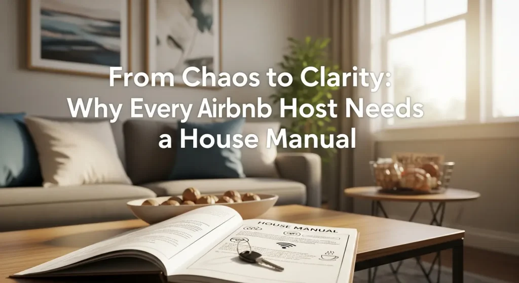 From Chaos to Clarity: Why Every Airbnb Host Needs a House Manual