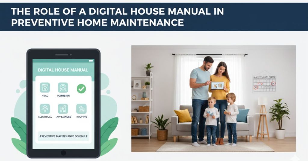 Digital House Manual in Preventive Home Maintenance