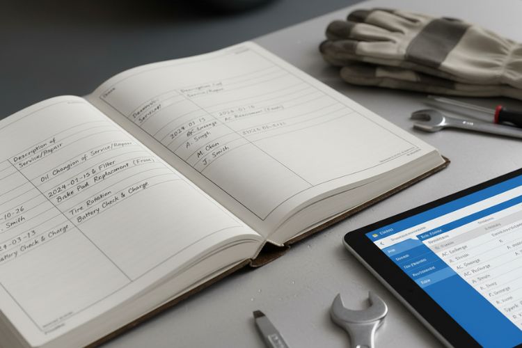 Repair and Service History Logs